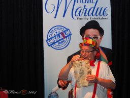 Pierre Mardue im Gleisgarten am 19. Mai 2024